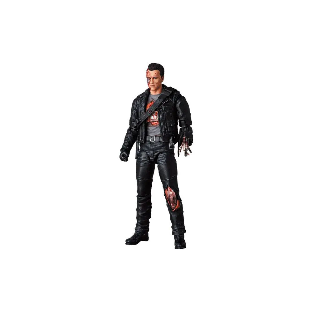 Terminator 2 MAFEX Action Figure T-800 Battle Damage Ver. 16 cm product photo
