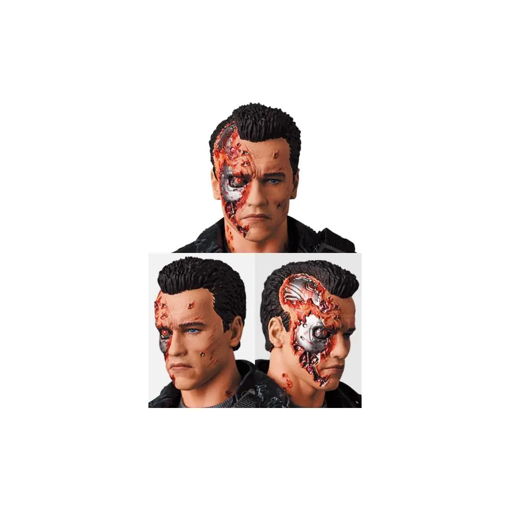 Terminator 2 MAFEX Action Figure T-800 Battle Damage Ver. 16 cm product photo
