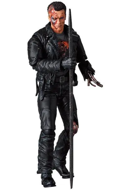 Terminator 2 MAFEX Action Figure T-800 Battle Damage Ver. 16 cm product photo