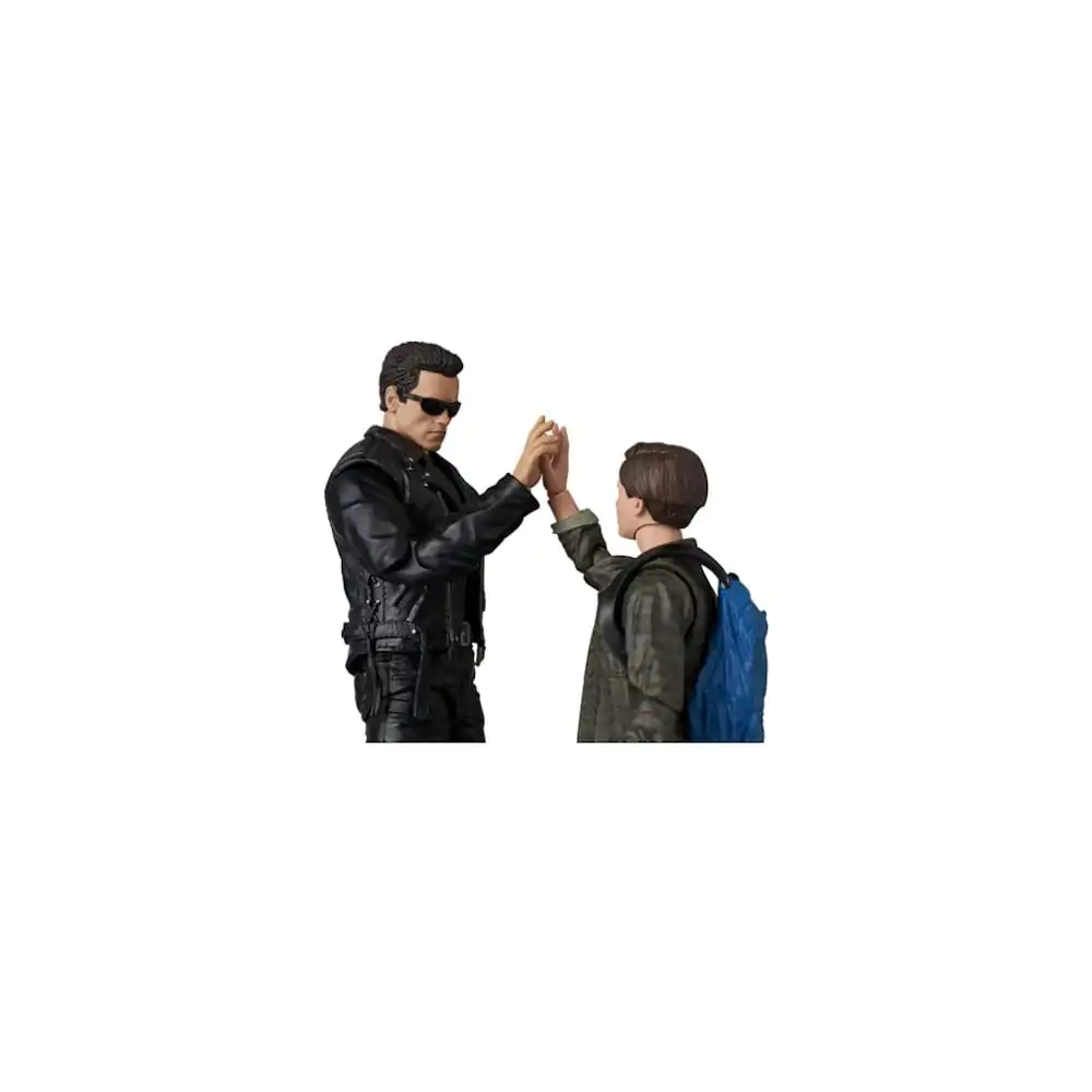 Terminator 2 MAFEX Action Figure T-800 (T2 Ver.) &amp; John Connor 16 cm product photo