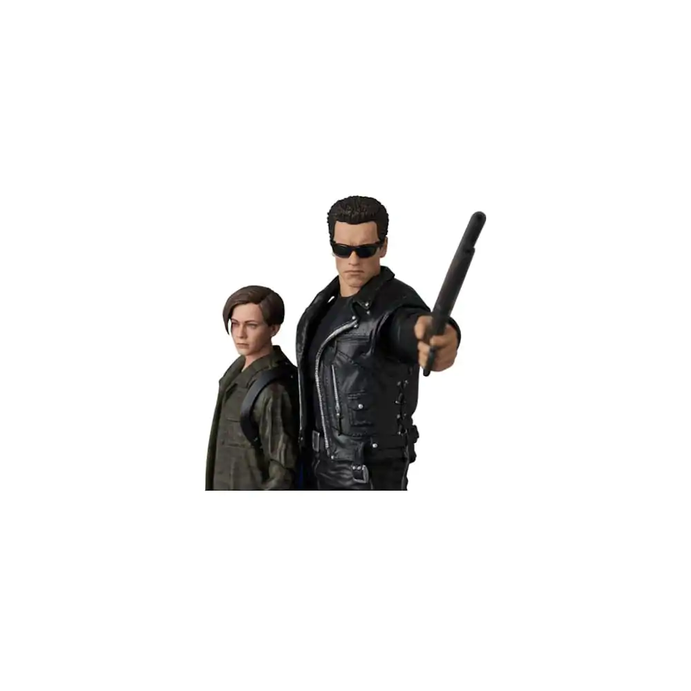 Terminator 2 MAFEX Action Figure T-800 (T2 Ver.) &amp; John Connor 16 cm product photo