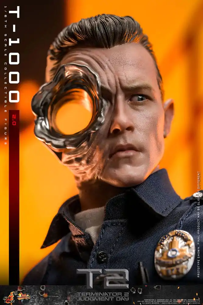 Terminator 2 Movie Masterpiece Action Figure 1/6 T-1000 (2.0) 31 cm product photo