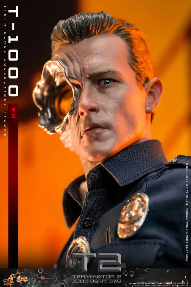 Terminator 2 Movie Masterpiece Action Figure 1/6 T-1000 (2.0) 31 cm termékfotó