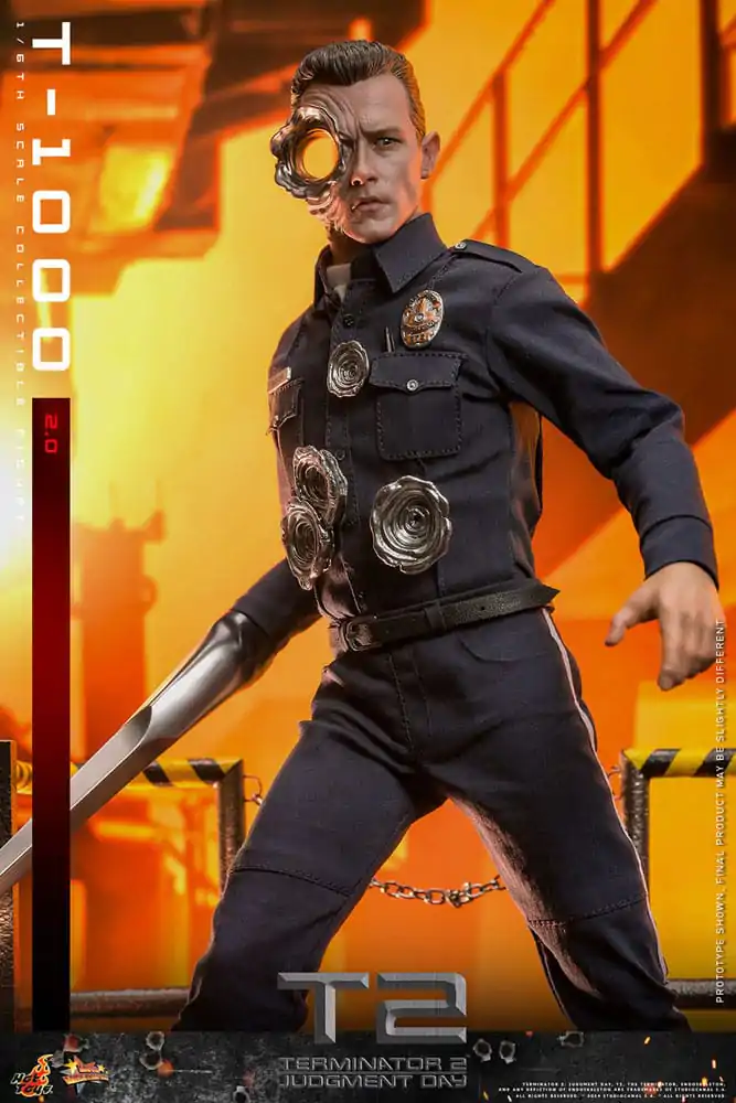 Terminator 2 Movie Masterpiece Action Figure 1/6 T-1000 (2.0) 31 cm product photo