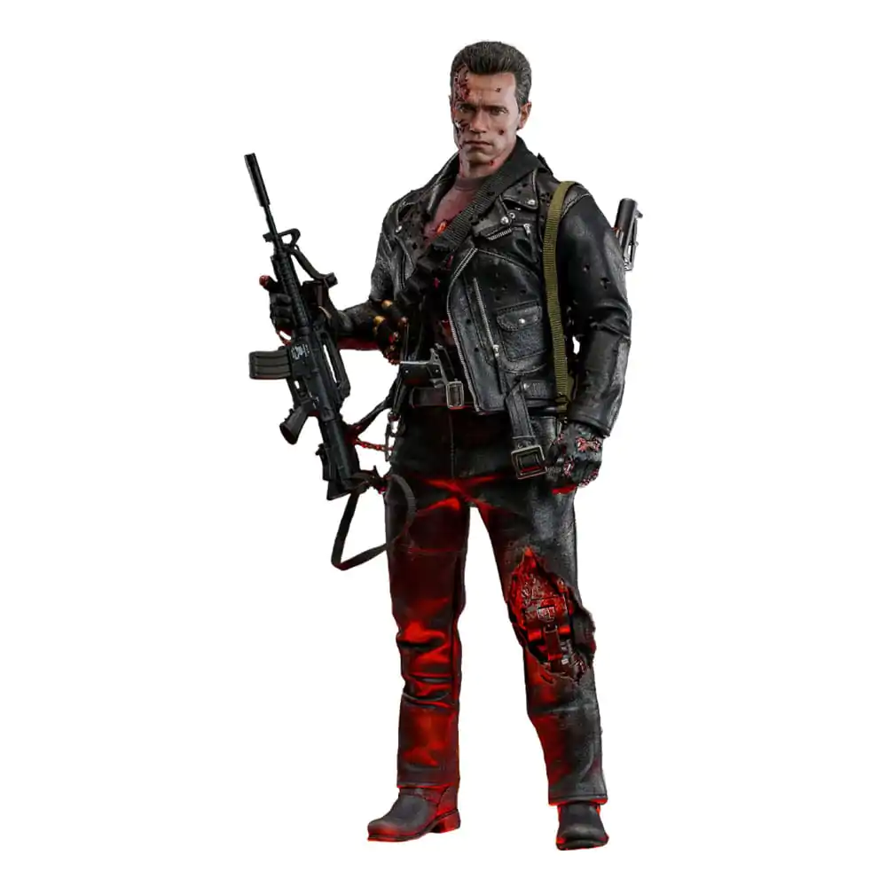 Terminator 2 Movie Masterpiece Action Figure 1/6 T-800 Battle Damaged Version 2.0 32 cm product photo