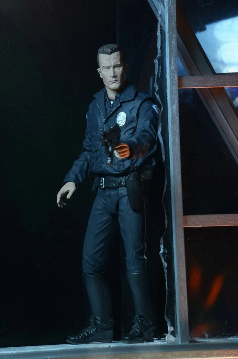 Terminator 2 Action Figure Ultimate T-1000 (Motorcycle Cop) 18 cm product photo