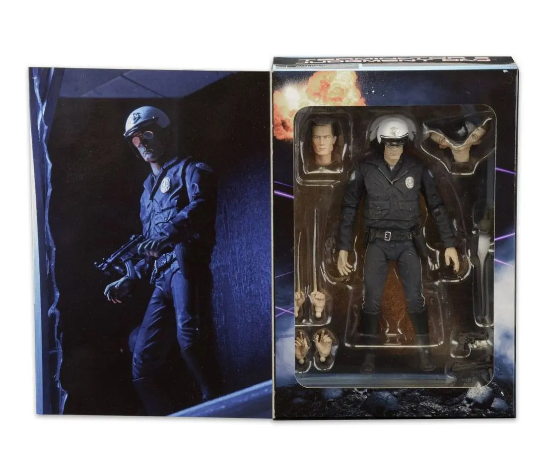 Terminator 2 Action Figure Ultimate T-1000 (Motorcycle Cop) 18 cm product photo