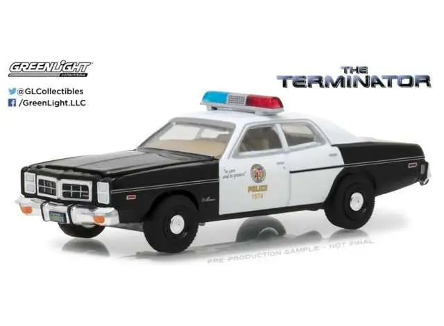 Terminator Diecast Model 1/64 1977 Dodge Monaco Metropolitan Police product photo