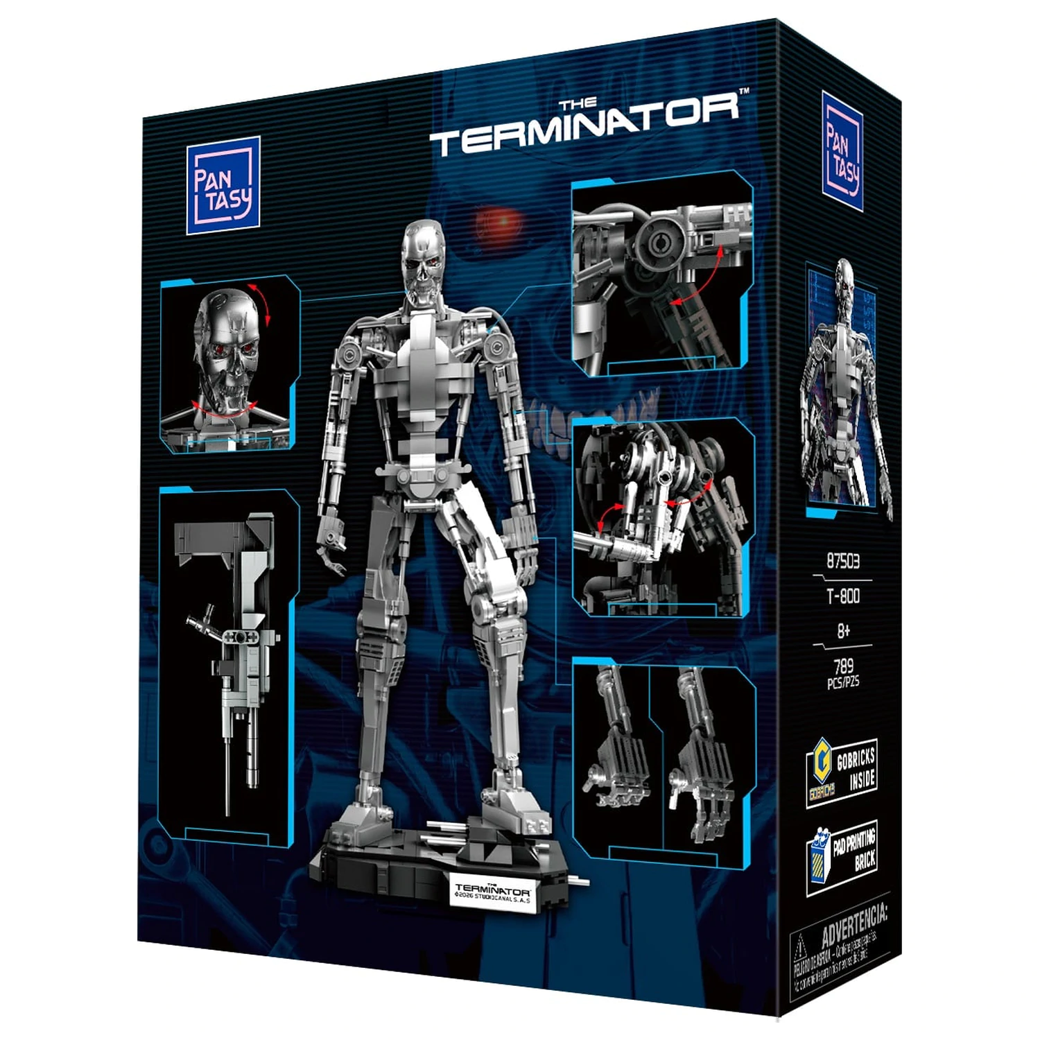Terminator T-800 Building Block 789 pcs product photo