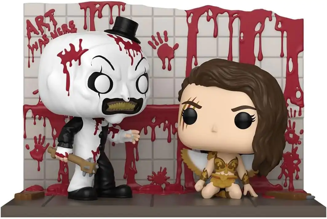 Terrifier 2 Funko POP Moments Vinyl Figures Art vs Sienna 9 cm  product photo