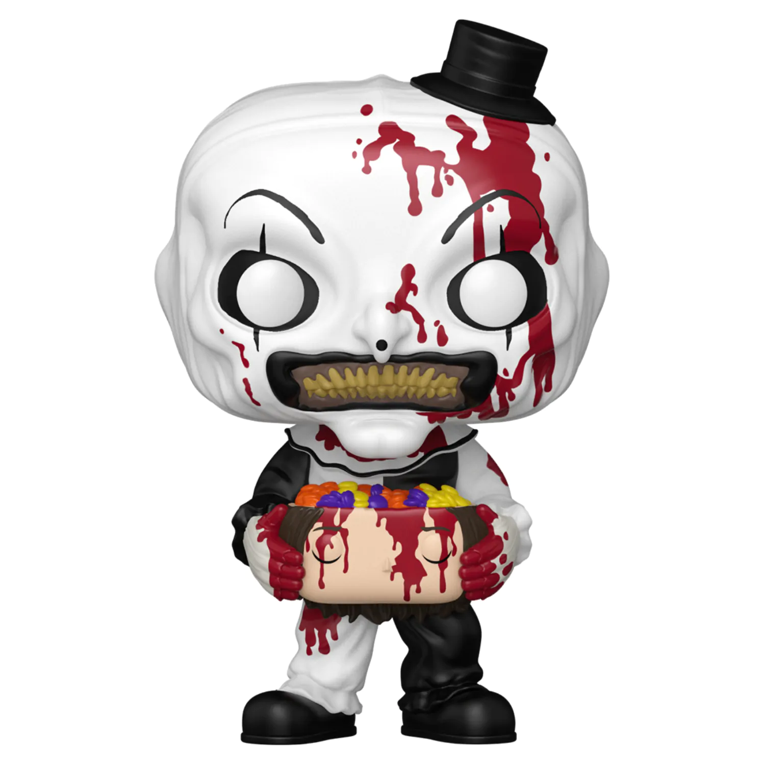 Terrifier 2 Funko POP! Movies Vinyl Figure Art the Clown with Candy Filled Head 9 cm product photo