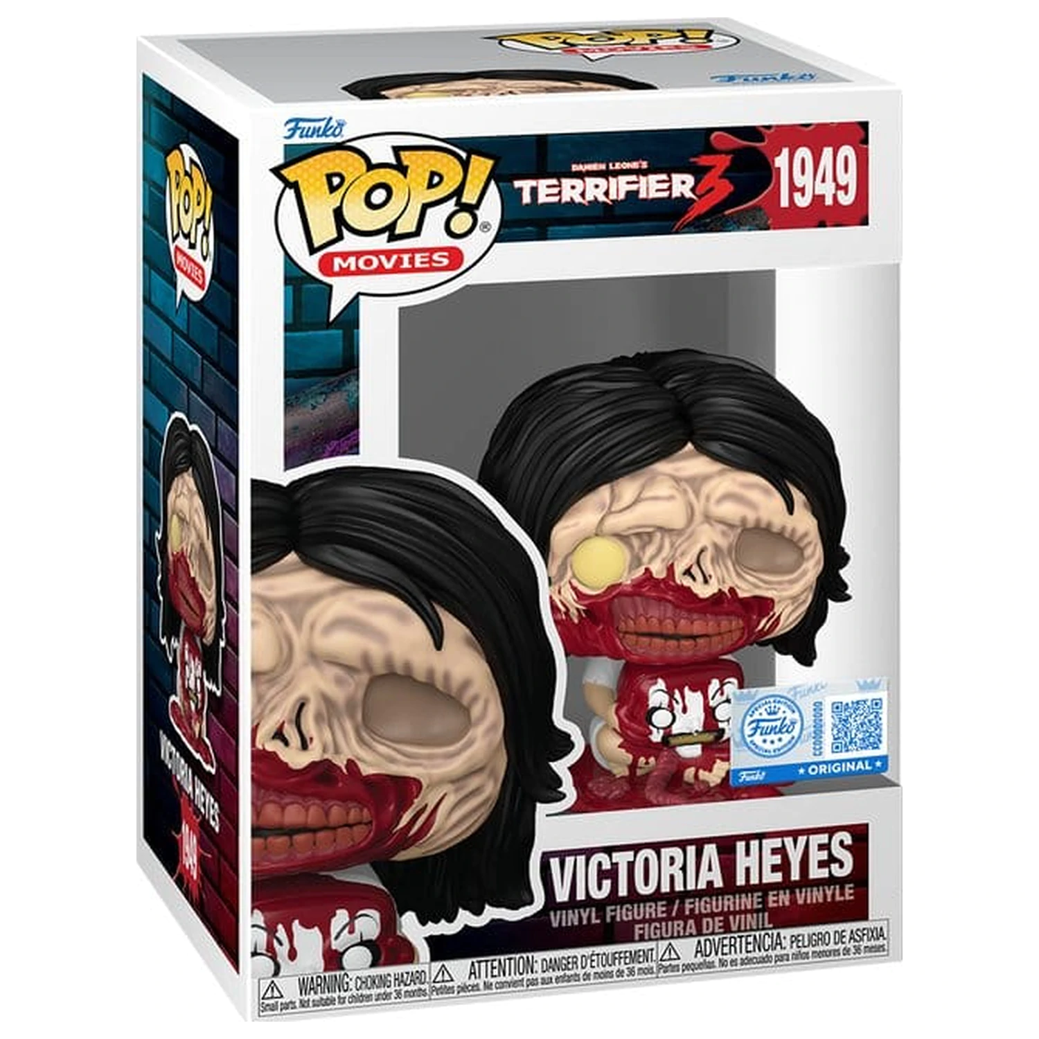 Terrifier 2 Funko POP! Movies Vinyl Figure Victoria Heyes heo exclusive 9 cm product photo