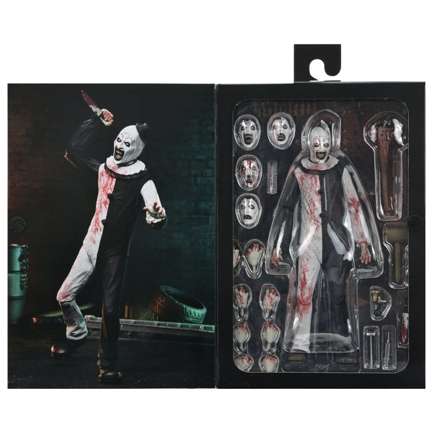 Terrifier 2 Ultimate Action Figure Art the Clown (Blood Splattered) 18 cm product photo