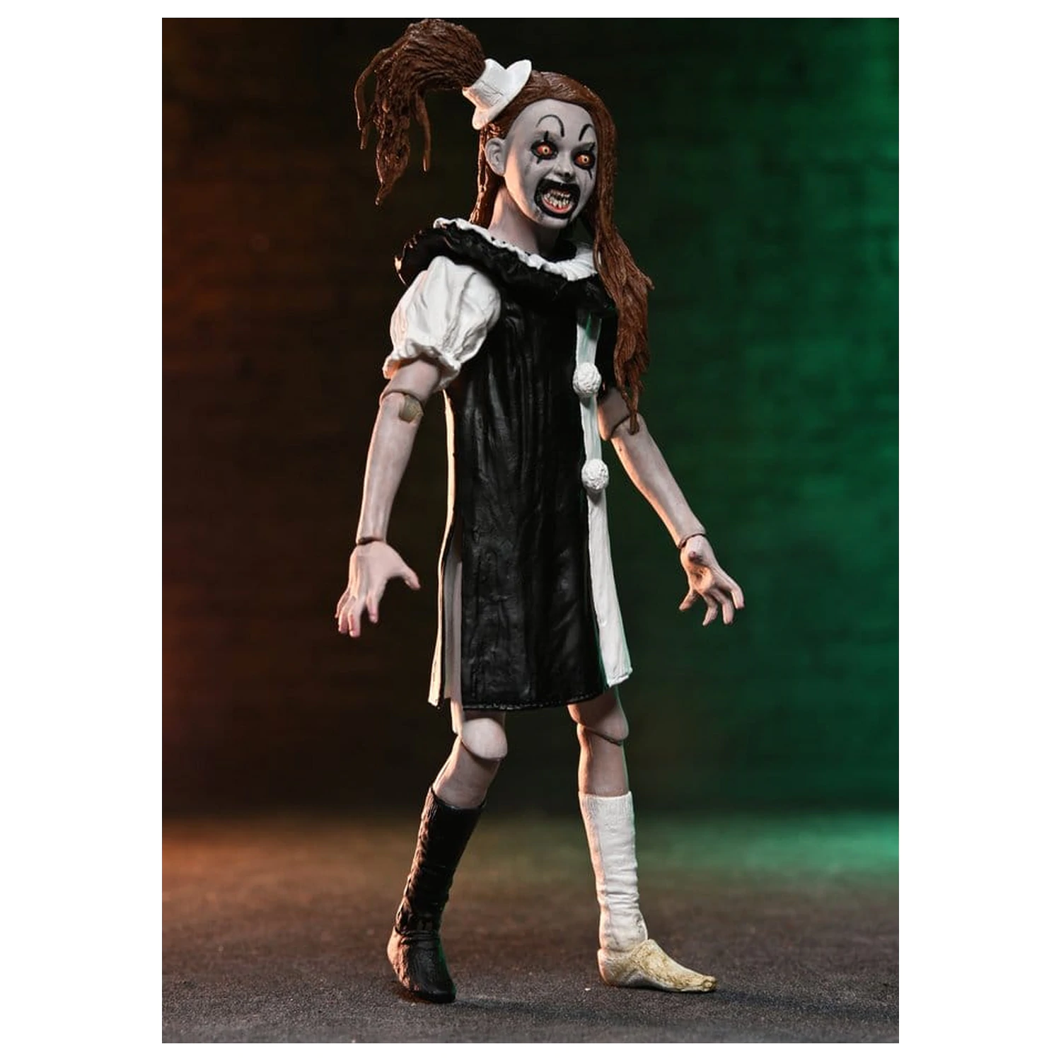 Terrifier 2 2-Pack Action Figures Ultimate Art the Clown & Little Pale Girl 18 cm product photo