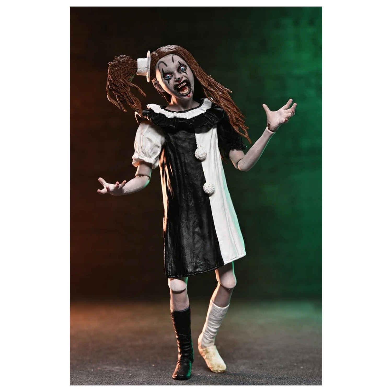 Terrifier 2 2-Pack Action Figures Ultimate Art the Clown & Little Pale Girl 18 cm product photo