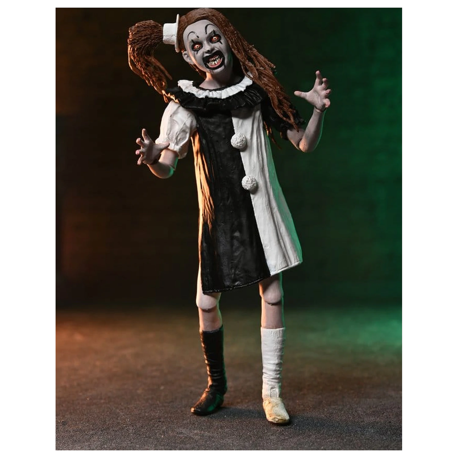 Terrifier 2 2-Pack Action Figures Ultimate Art the Clown & Little Pale Girl 18 cm product photo