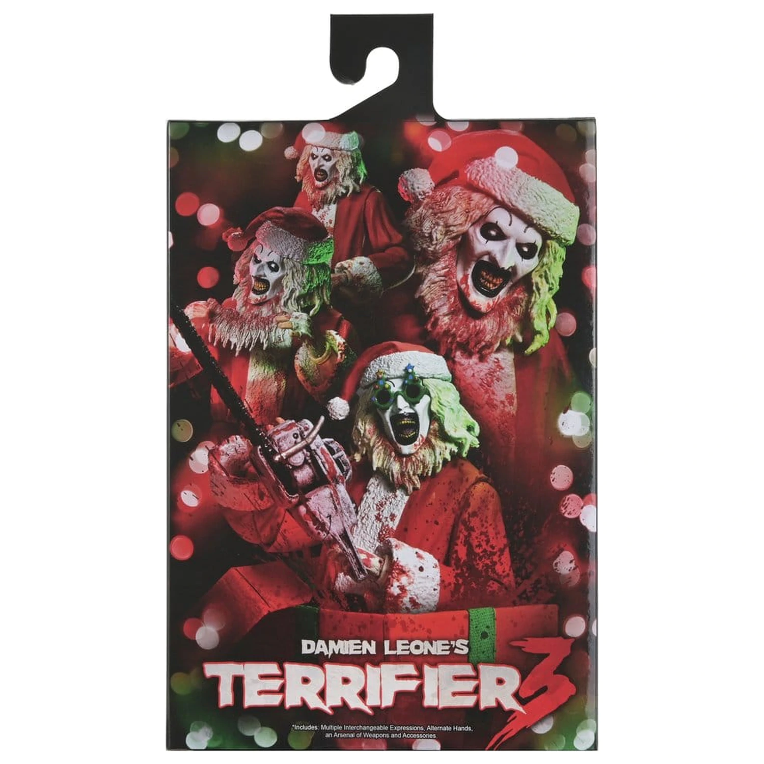Terrifier 3 Action Figure Ultimate Santa Suit Art the Clown (Bloody Version) 18 cm product photo