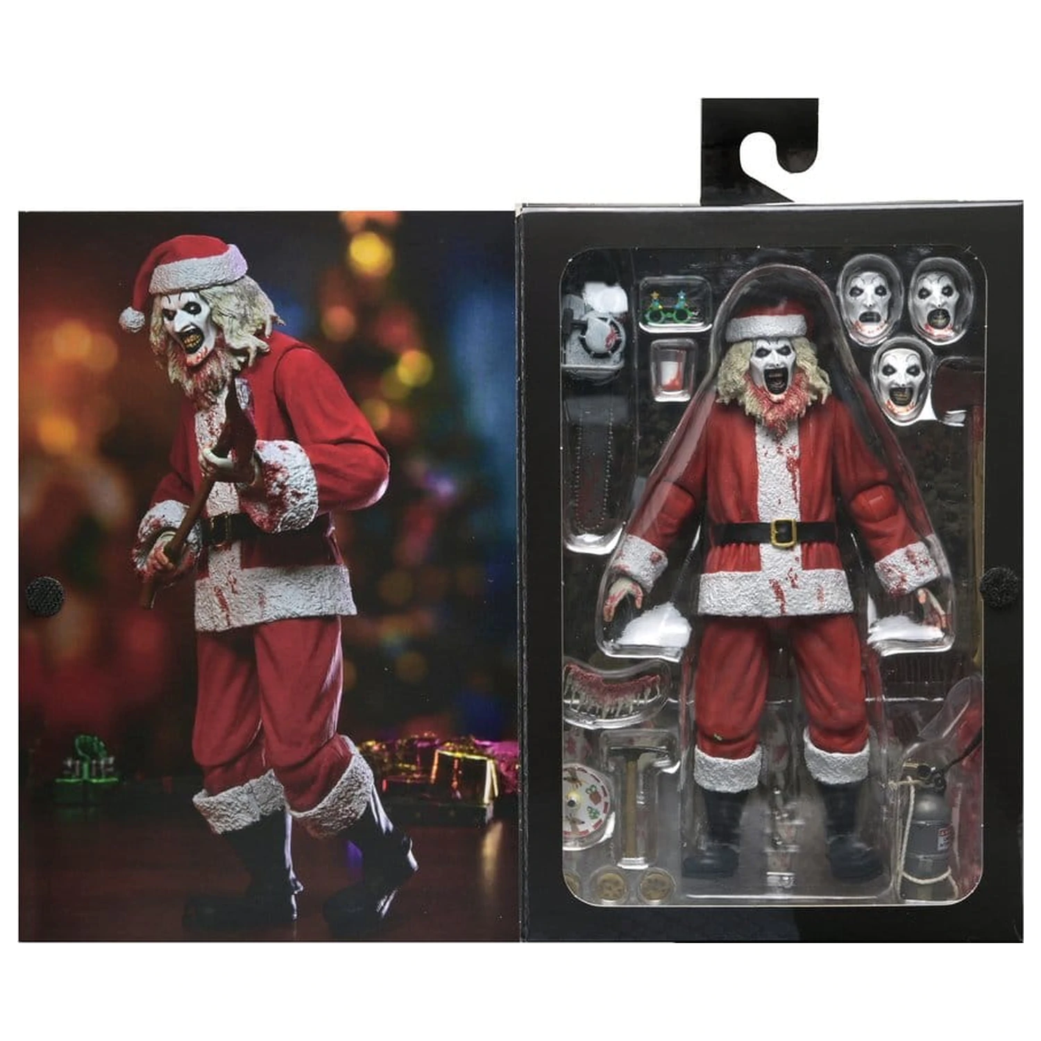 Terrifier 3 Action Figure Ultimate Santa Suit Art the Clown (Bloody Version) 18 cm product photo