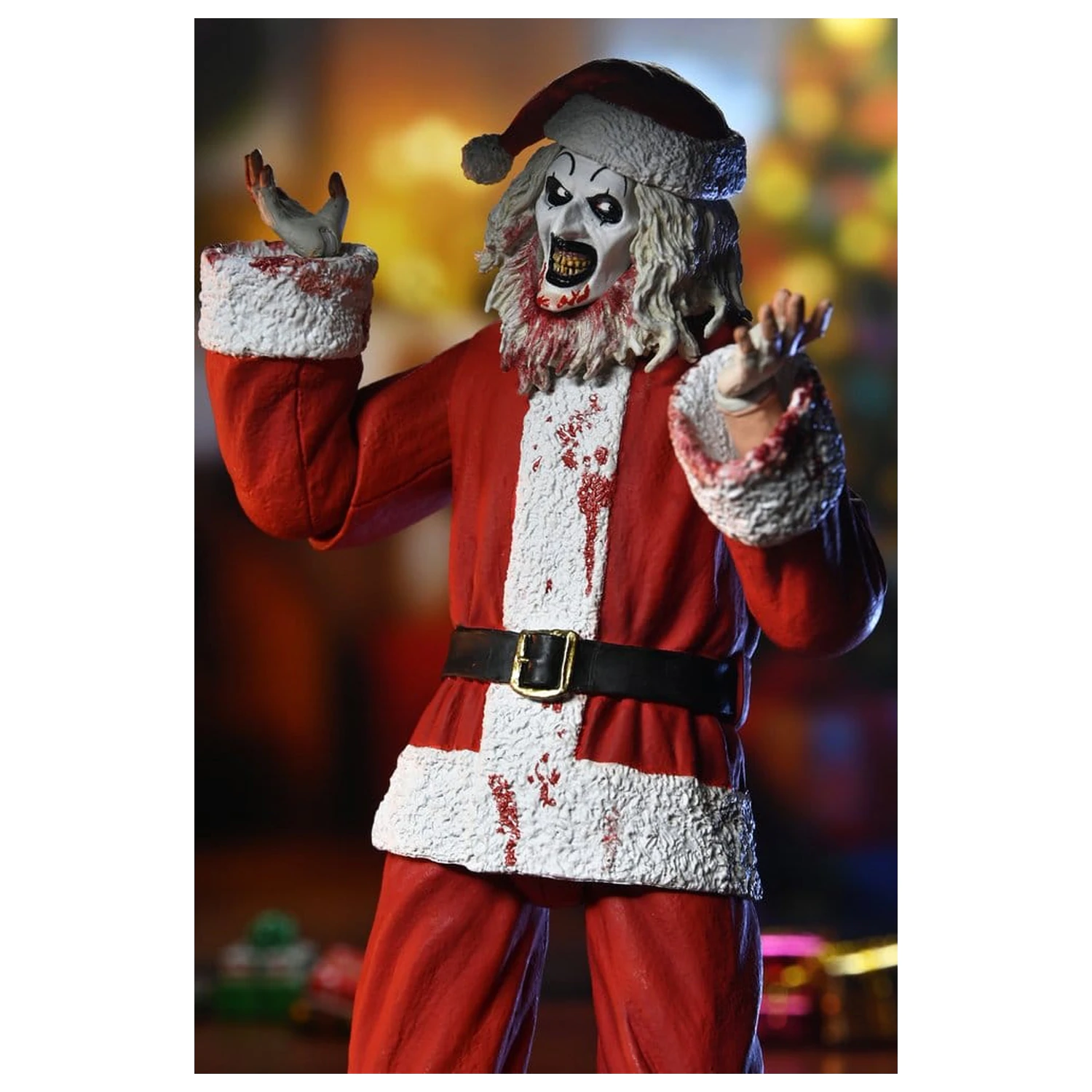 Terrifier 3 Action Figure Ultimate Santa Suit Art the Clown (Bloody Version) 18 cm product photo