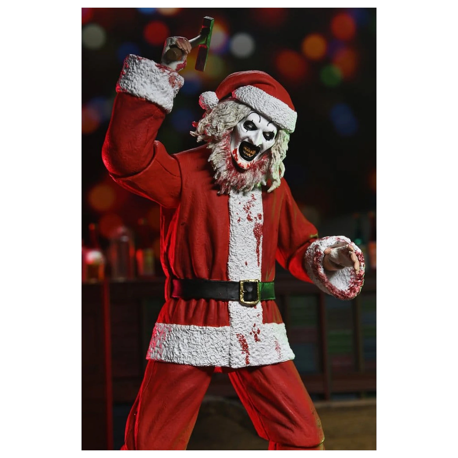 Terrifier 3 Action Figure Ultimate Santa Suit Art the Clown (Bloody Version) 18 cm product photo