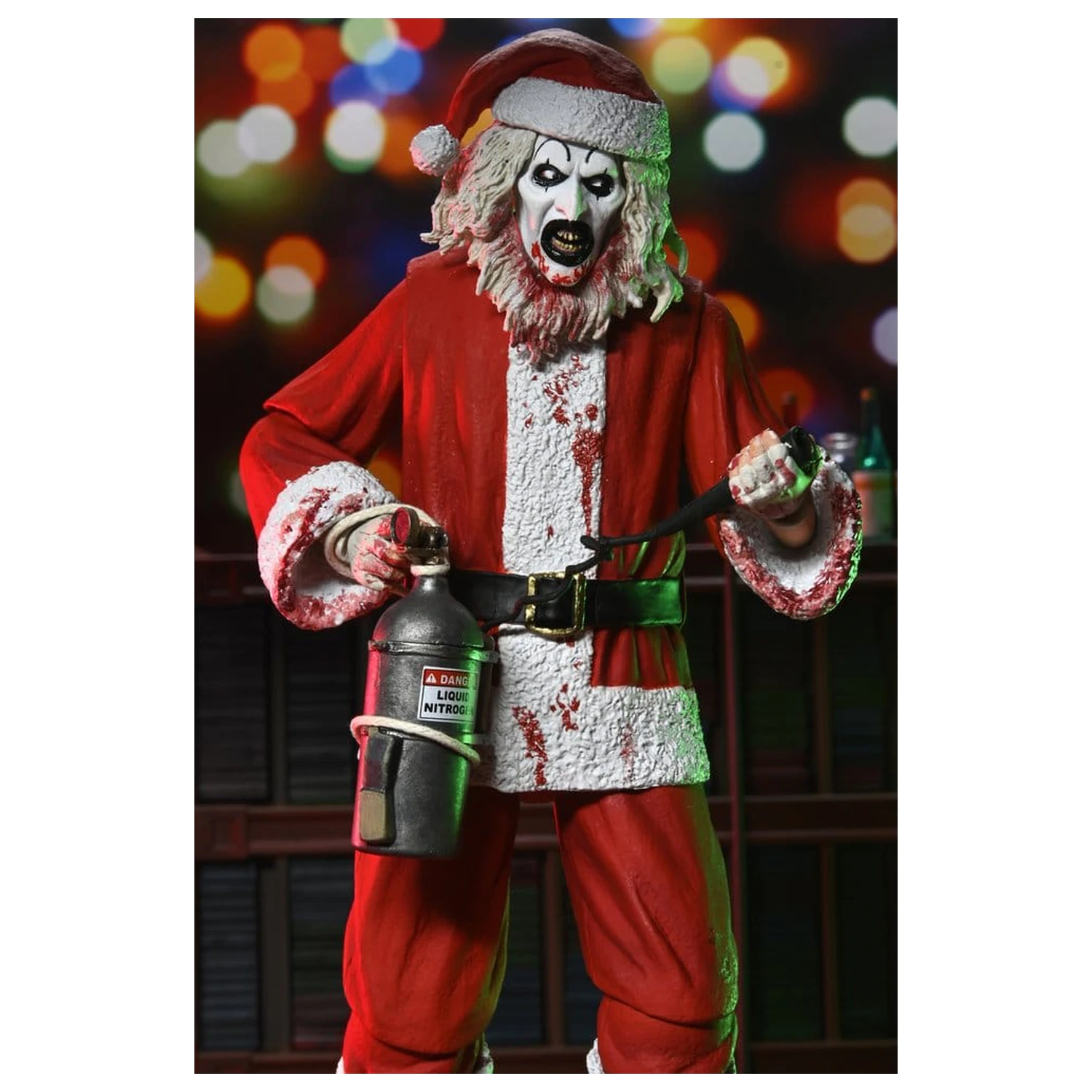 Terrifier 3 Action Figure Ultimate Santa Suit Art the Clown (Bloody Version) 18 cm product photo