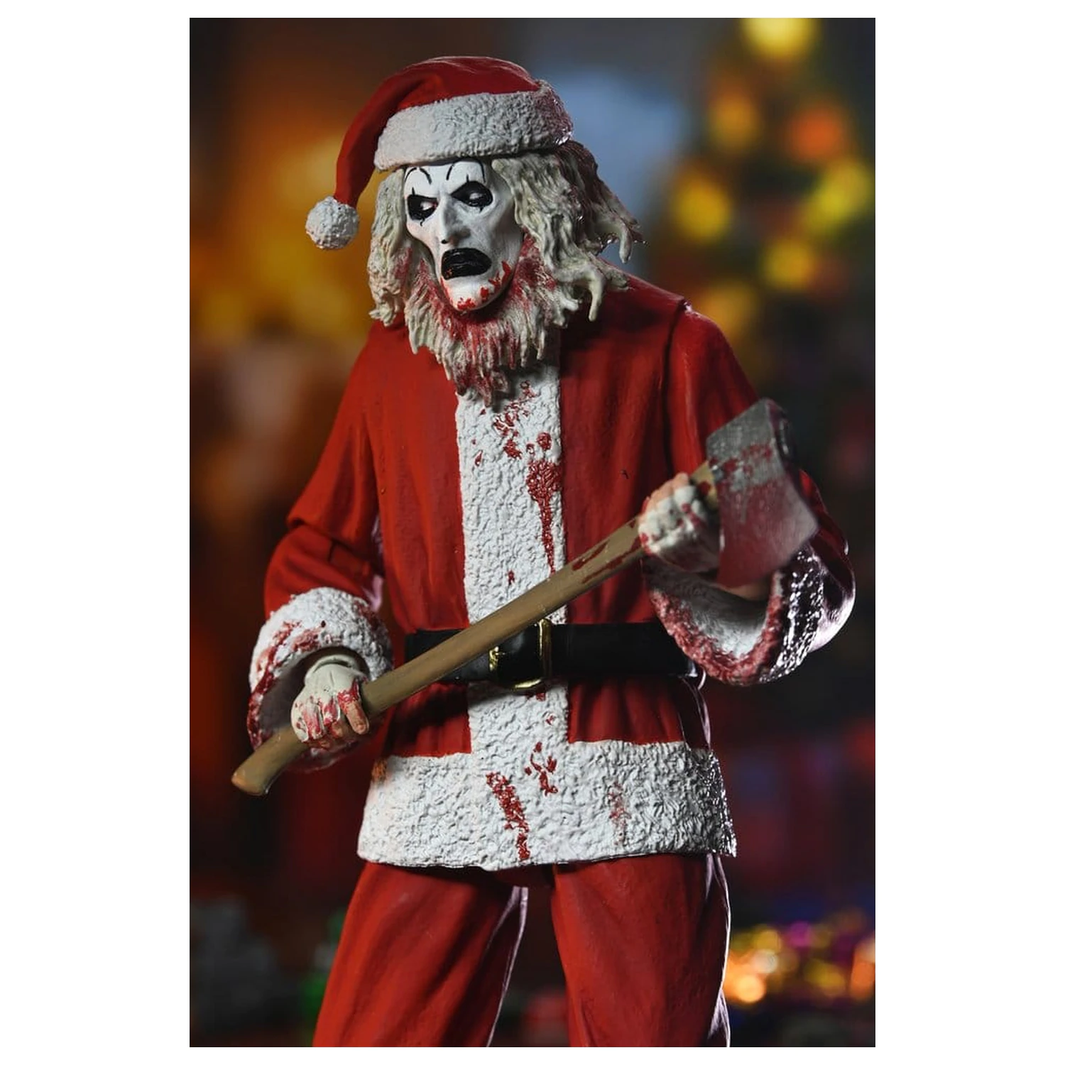 Terrifier 3 Action Figure Ultimate Santa Suit Art the Clown (Bloody Version) 18 cm product photo
