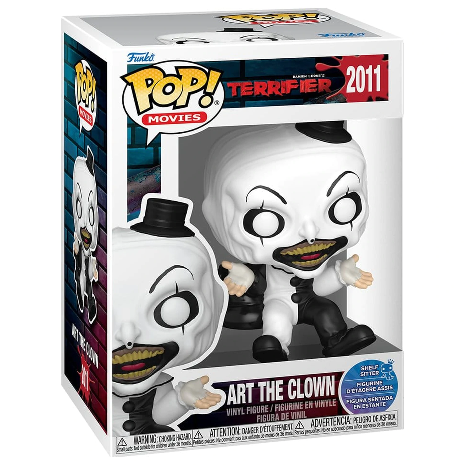 Terrifier Funko POP! Movies Vinyl Figure Art the Clown (Horror Sitters) 9 cm product photo