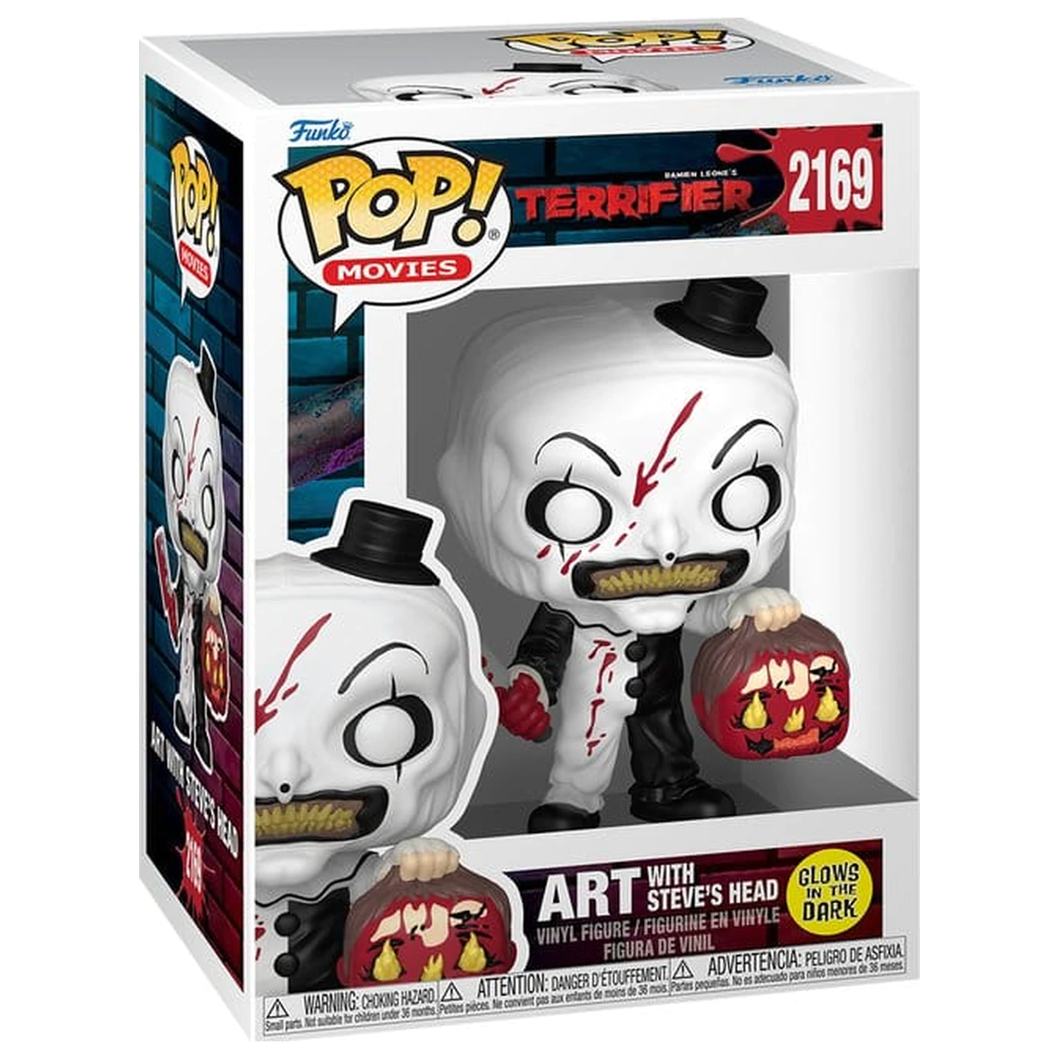 Terrifier Funko POP! Movies Vinyl Figure Art with Head 9 cm product photo
