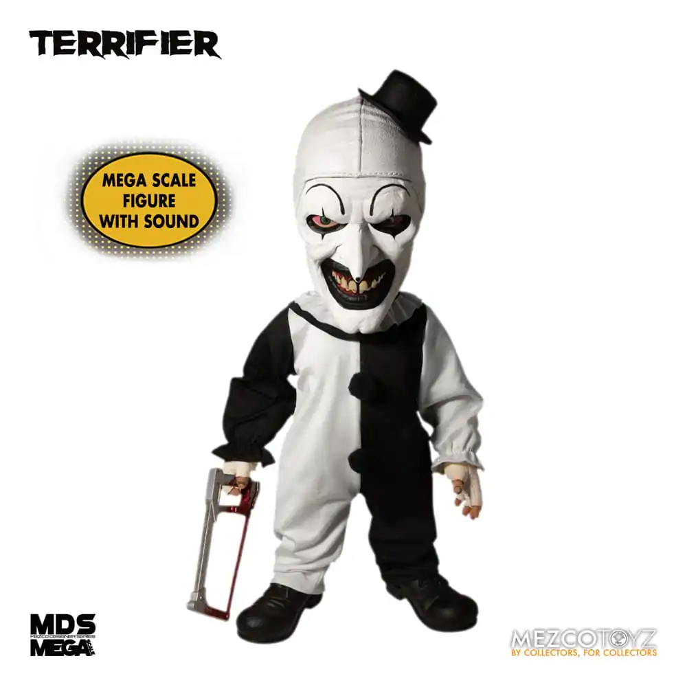 Terrifier MDS Mega Scale Plush Doll Art the Clown with Sound 38 cm termékfotó