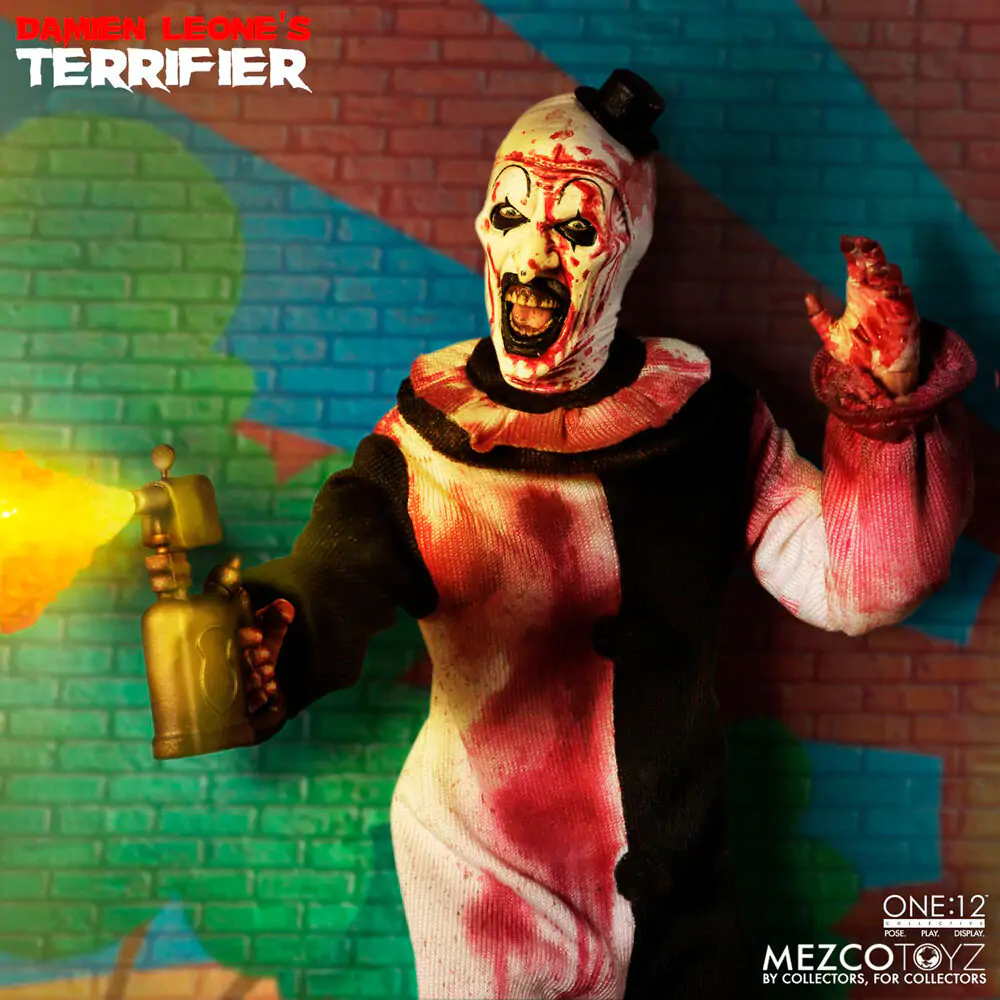 Terrifier One:12 Art the Clown figure 18cm termékfotó