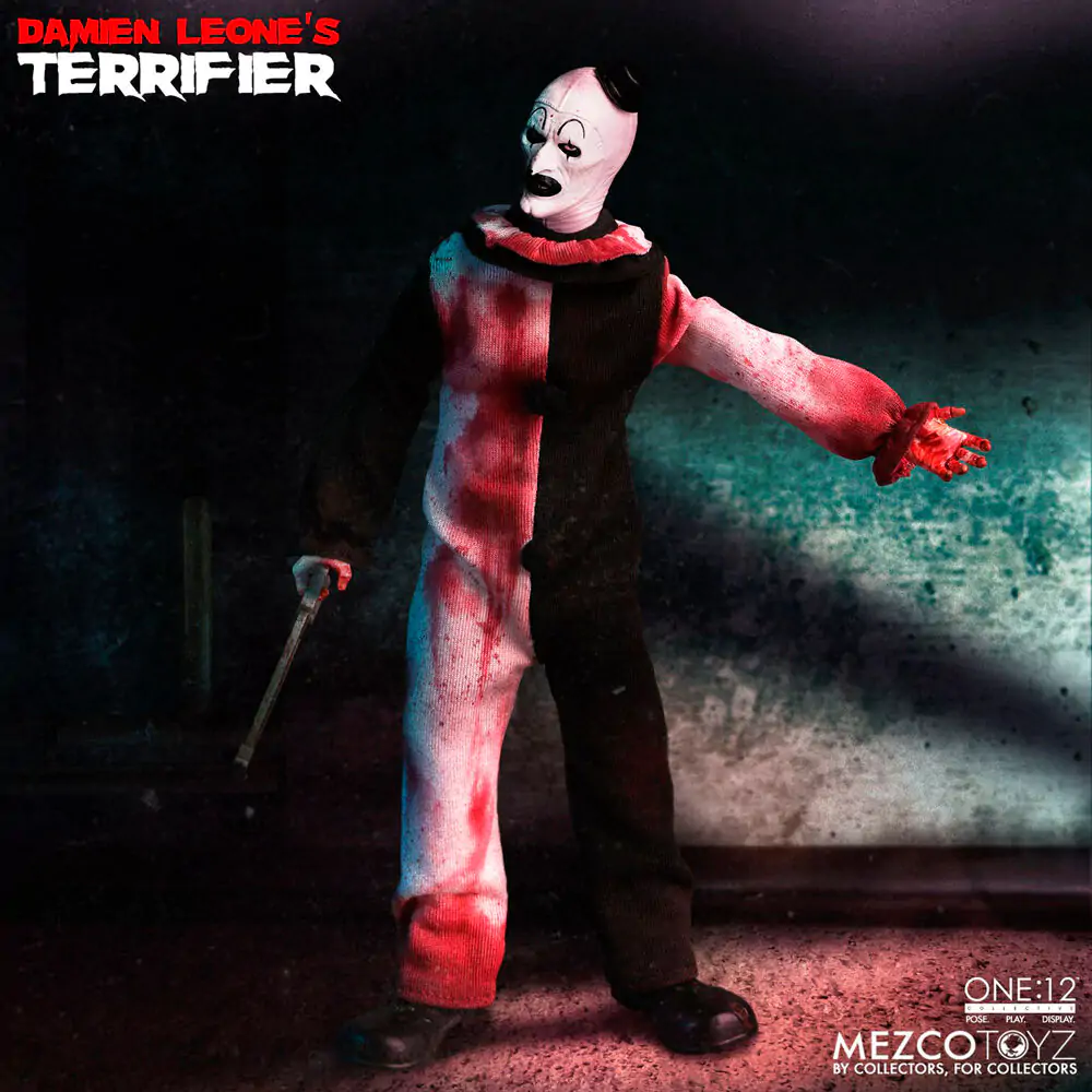 Terrifier One:12 Art the Clown figure 18cm termékfotó