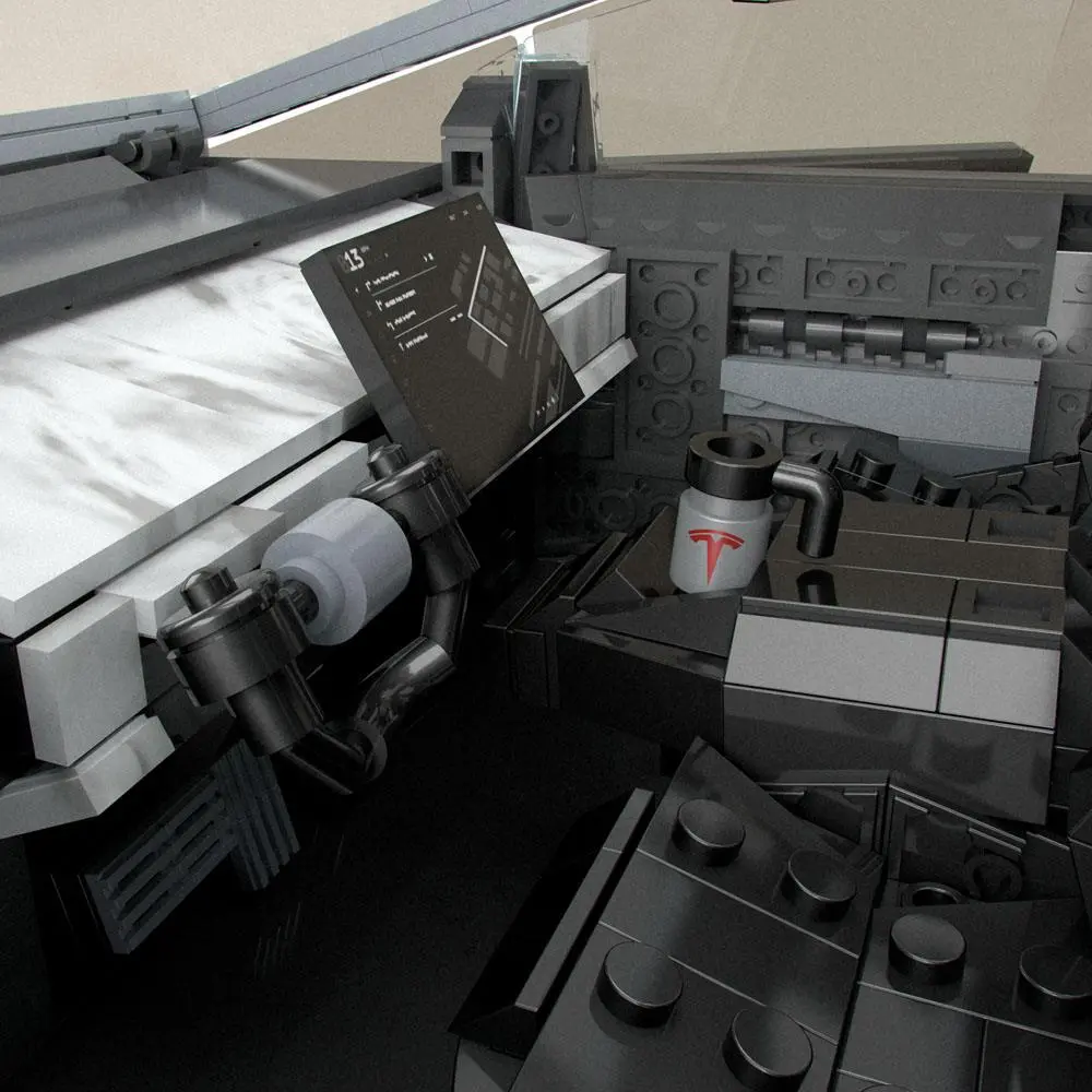 Tesla Mega Construx Construction Set Cybertruck 48 cm product photo