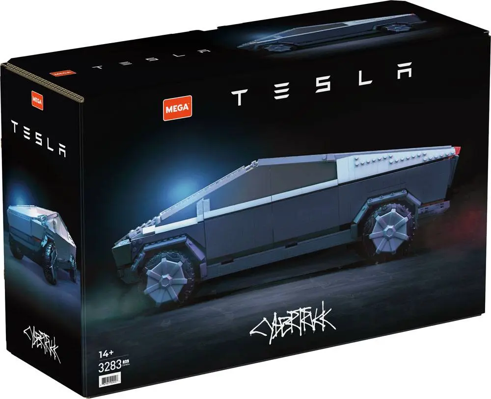 Tesla Mega Construx Construction Set Cybertruck 48 cm product photo
