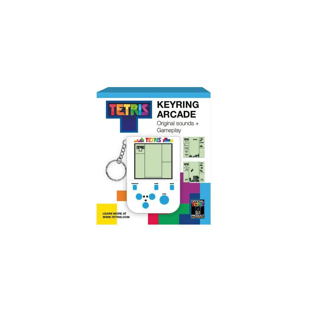 Tetris Mini Retro Handheld Video Game Keychain termékfotó