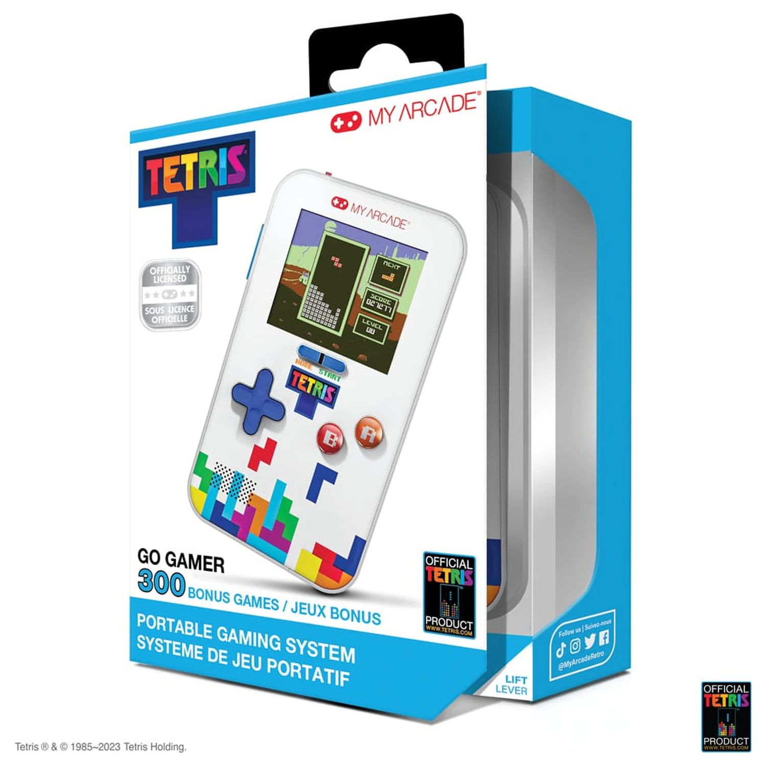 Tetris Portable Video Gaming System Go Gamer  product photo