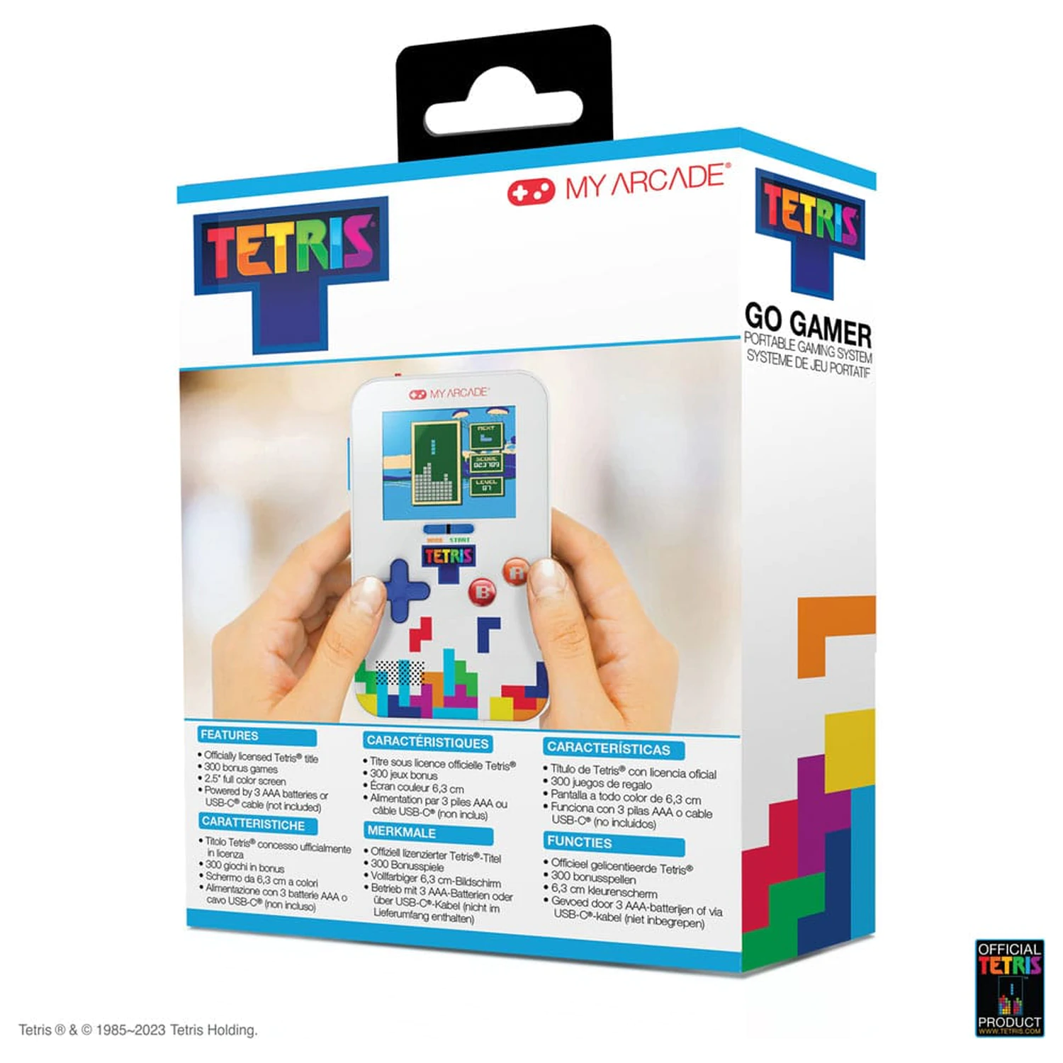 Tetris Portable Video Gaming System Go Gamer  product photo