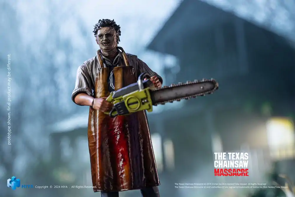 Texas Chainsaw Massacre (1974) Exquisite Mini Action Figure 1/18 Killing Mask 11 cm product photo