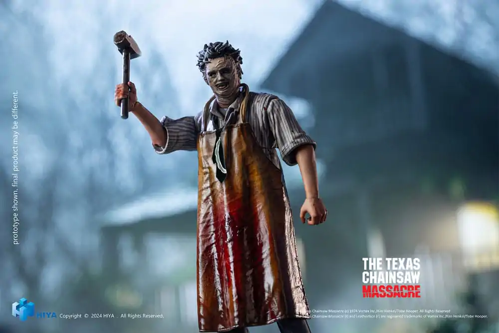 Texas Chainsaw Massacre (1974) Exquisite Mini Action Figure 1/18 Killing Mask 11 cm product photo