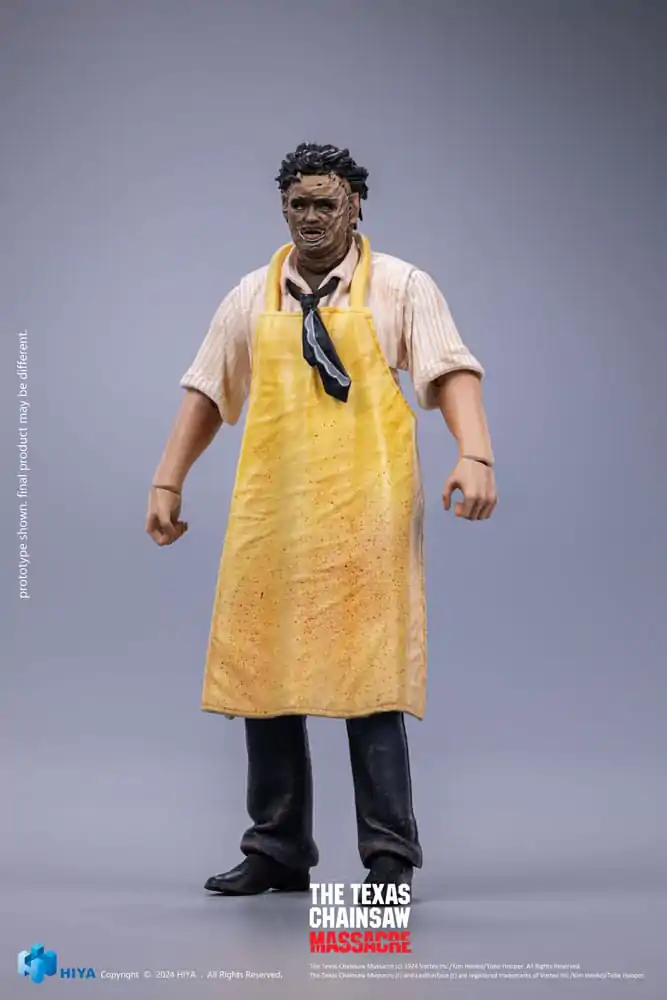 Texas Chainsaw Massacre (1974) Exquisite Mini Action Figure 1/18 LeatherFace - Killing Mask Standard Ver. 11 cm product photo