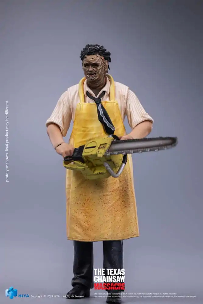 Texas Chainsaw Massacre (1974) Exquisite Mini Action Figure 1/18 LeatherFace - Killing Mask Standard Ver. 11 cm product photo