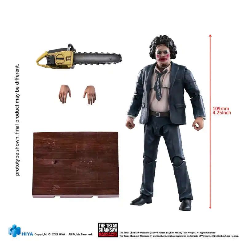 Texas Chainsaw Massacre (1974) Exquisite Mini Action Figure 1/18 Pretty Woman Mask 11 cm product photo