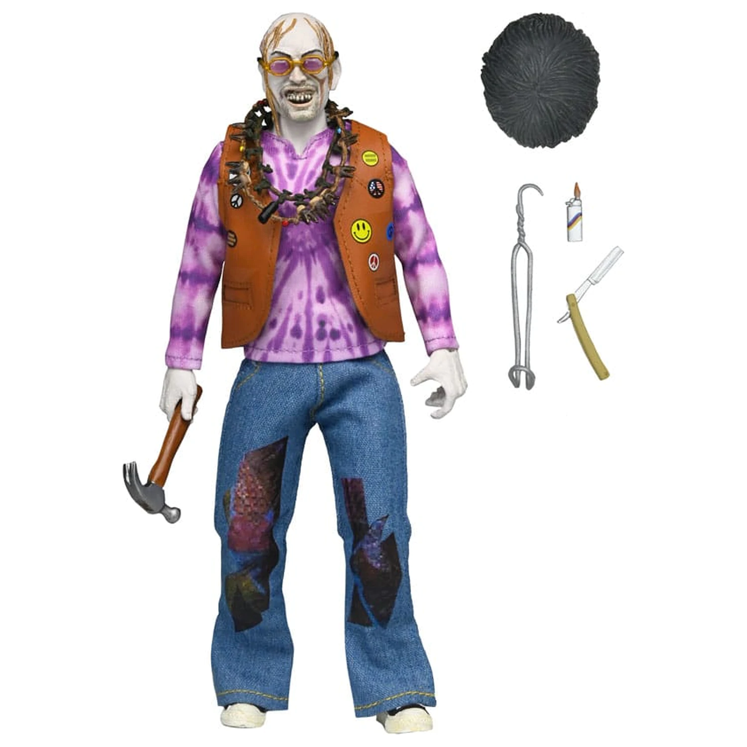 Texas Chainsaw Massacre 2 Clothed Action Figure Chop Top 20 cm product photo