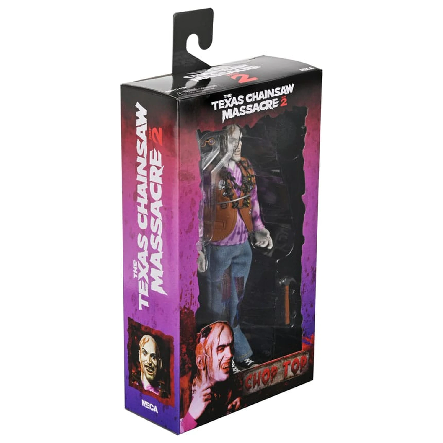 Texas Chainsaw Massacre 2 Clothed Action Figure Chop Top 20 cm product photo