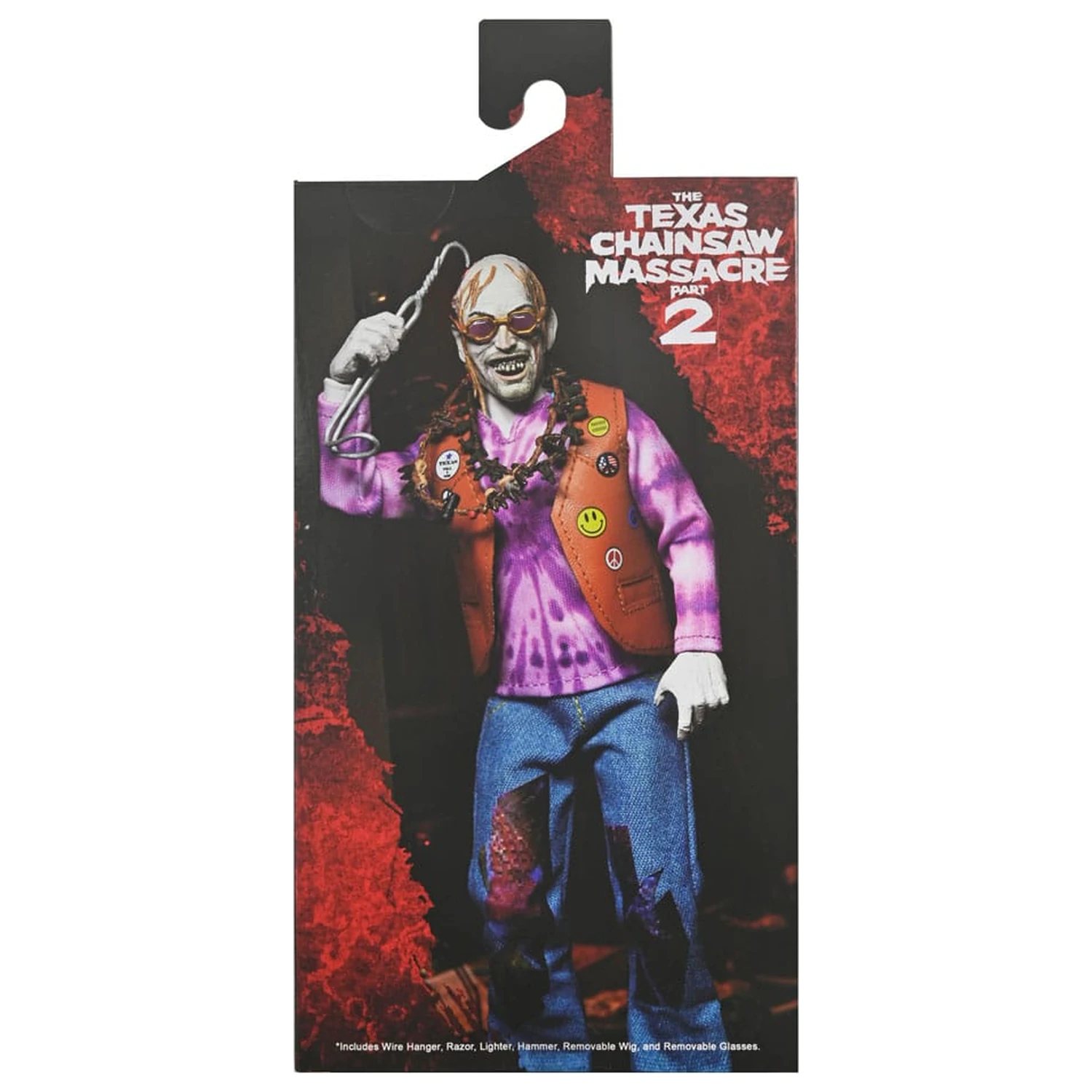 Texas Chainsaw Massacre 2 Clothed Action Figure Chop Top 20 cm product photo