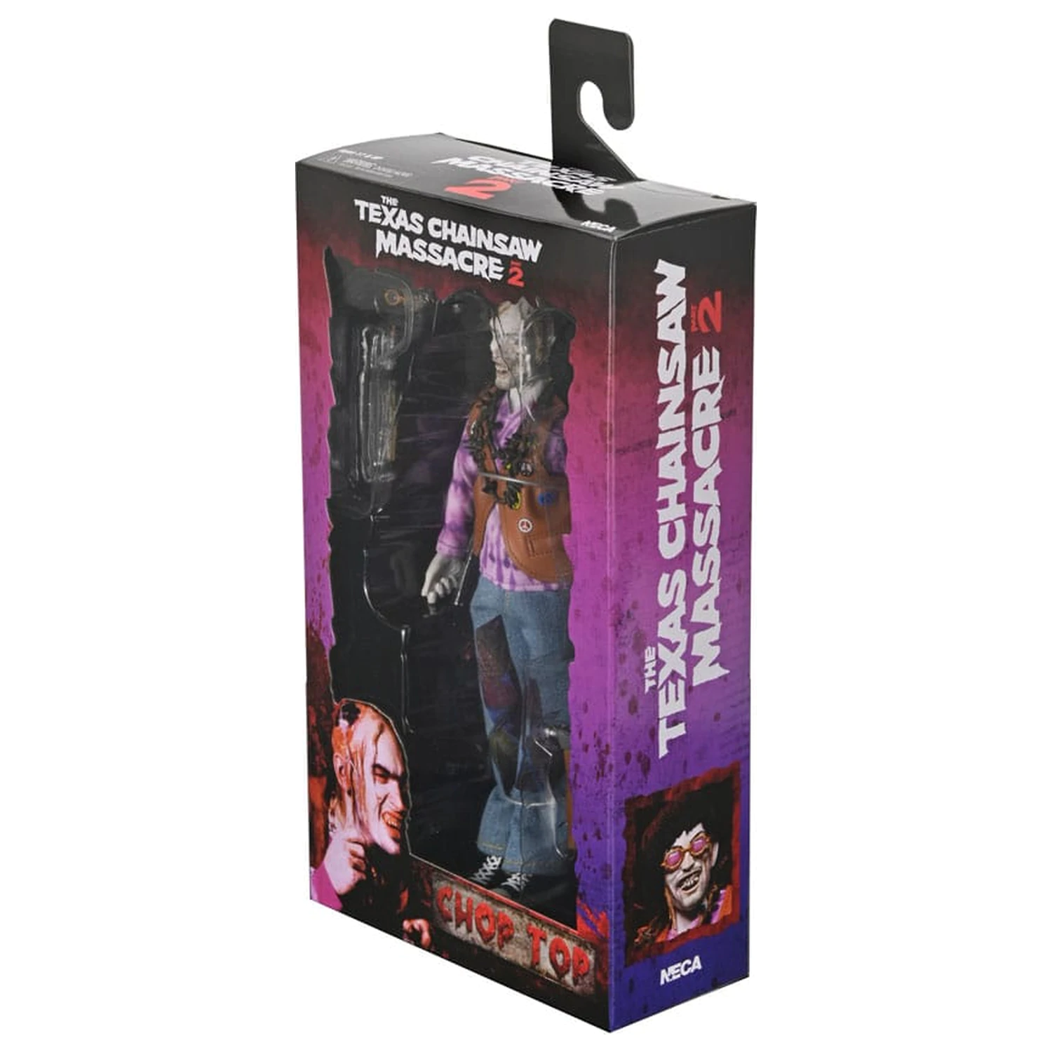 Texas Chainsaw Massacre 2 Clothed Action Figure Chop Top 20 cm product photo