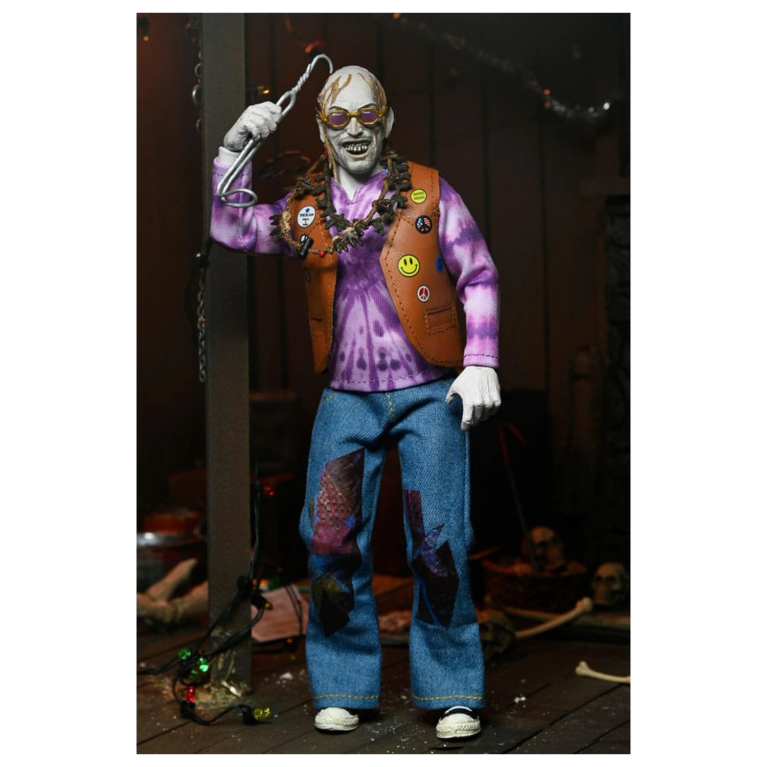 Texas Chainsaw Massacre 2 Clothed Action Figure Chop Top 20 cm product photo