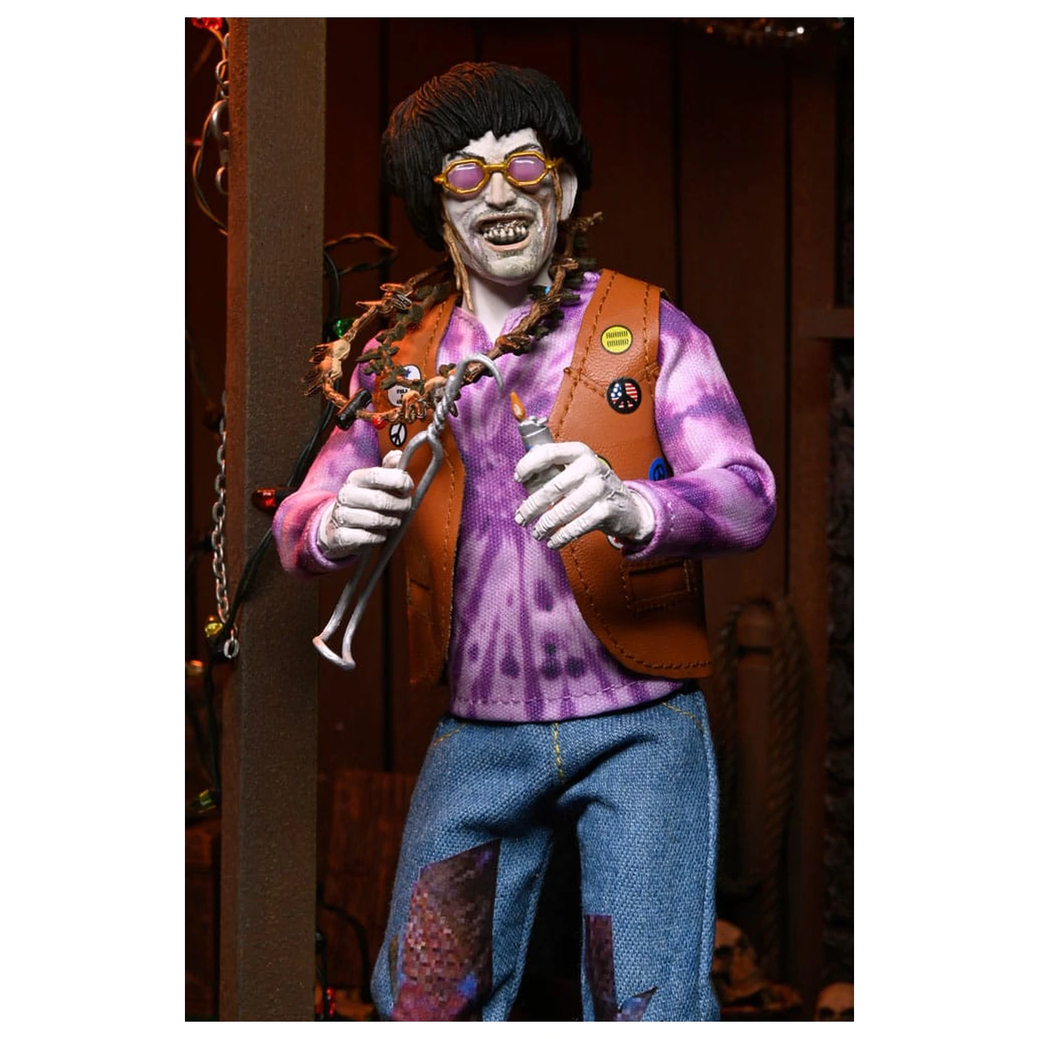 Texas Chainsaw Massacre 2 Clothed Action Figure Chop Top 20 cm product photo
