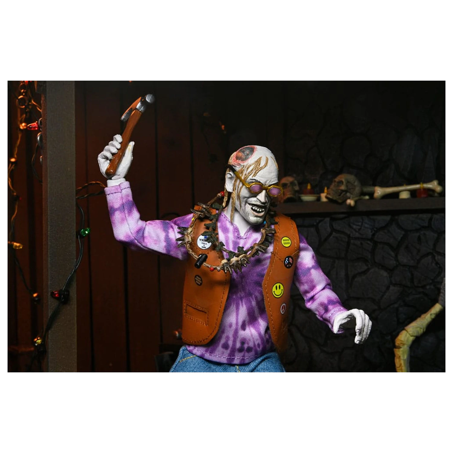 Texas Chainsaw Massacre 2 Clothed Action Figure Chop Top 20 cm product photo