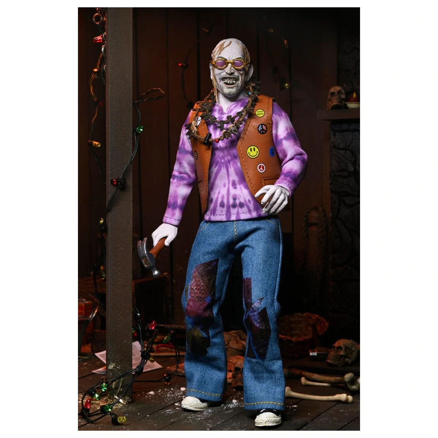 Texas Chainsaw Massacre 2 Clothed Action Figure Chop Top 20 cm product photo