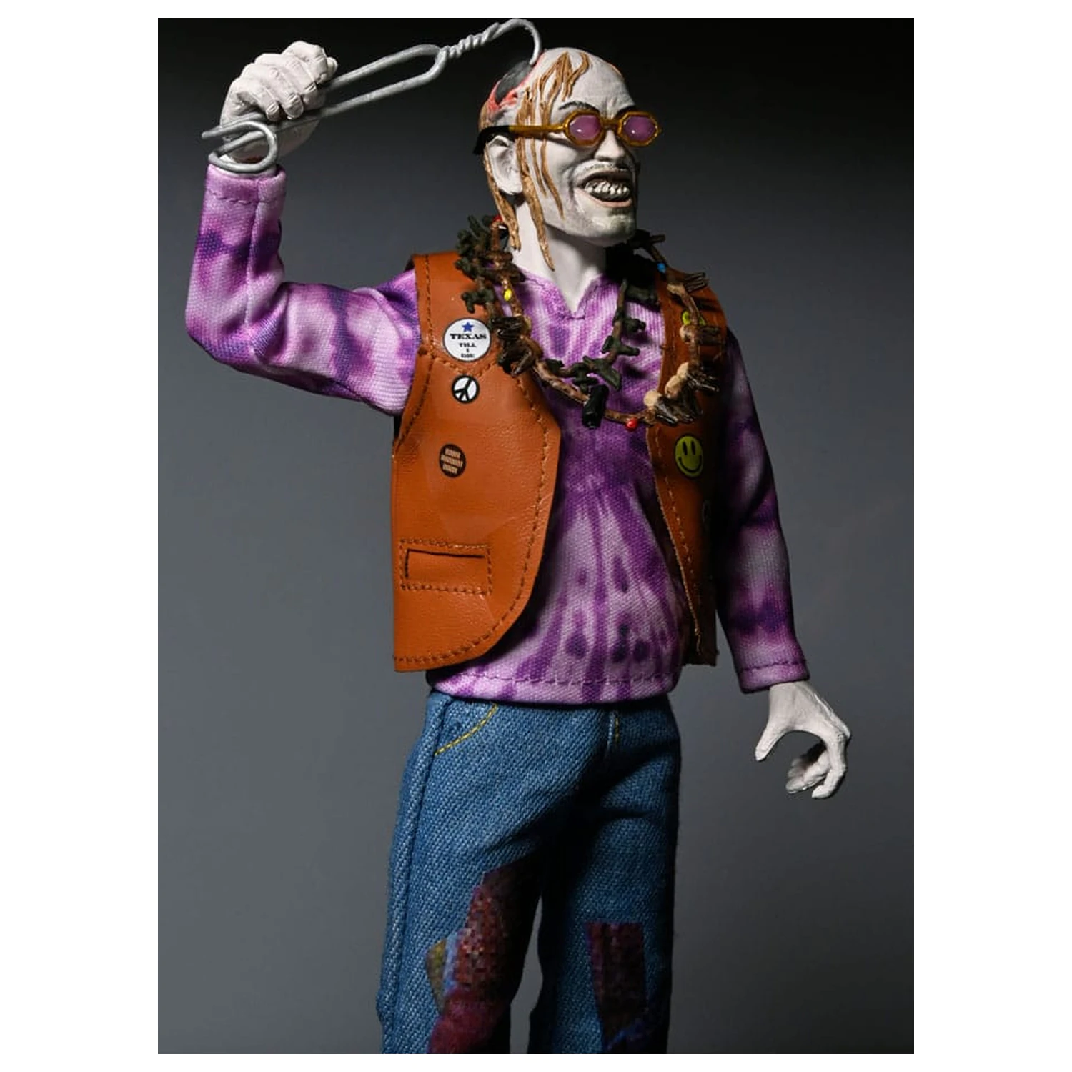 Texas Chainsaw Massacre 2 Clothed Action Figure Chop Top 20 cm product photo